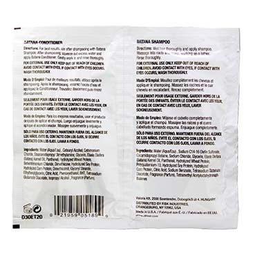 Difeel(Sunflower) Shampoo & Conditioner Duo Packet (2oz)