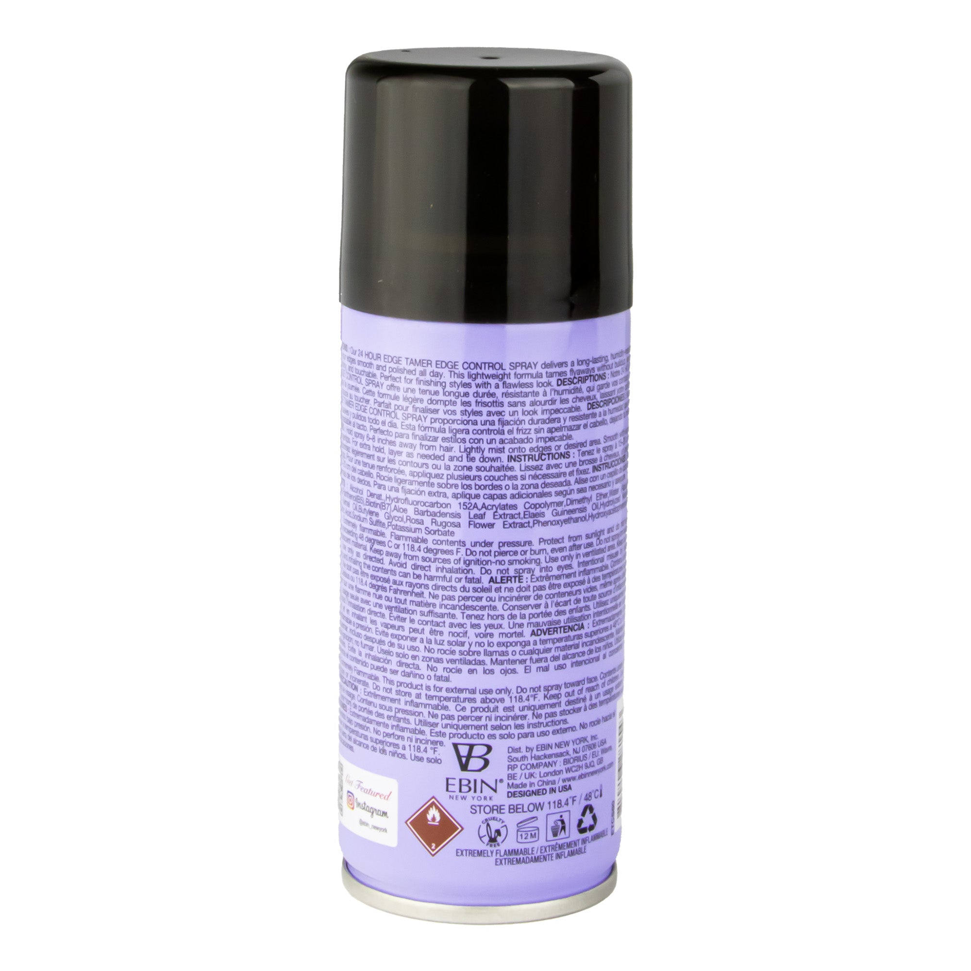 EBIN 24 Hour Tamer Edge Control Spray