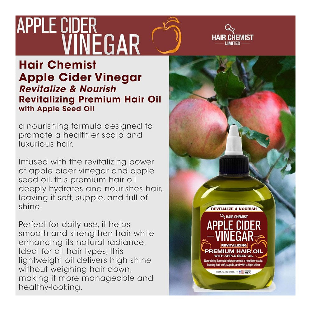 HAIR CHEMIST LIMITED Apple Cider Vinegar Premium Hair Oil (7.1oz)