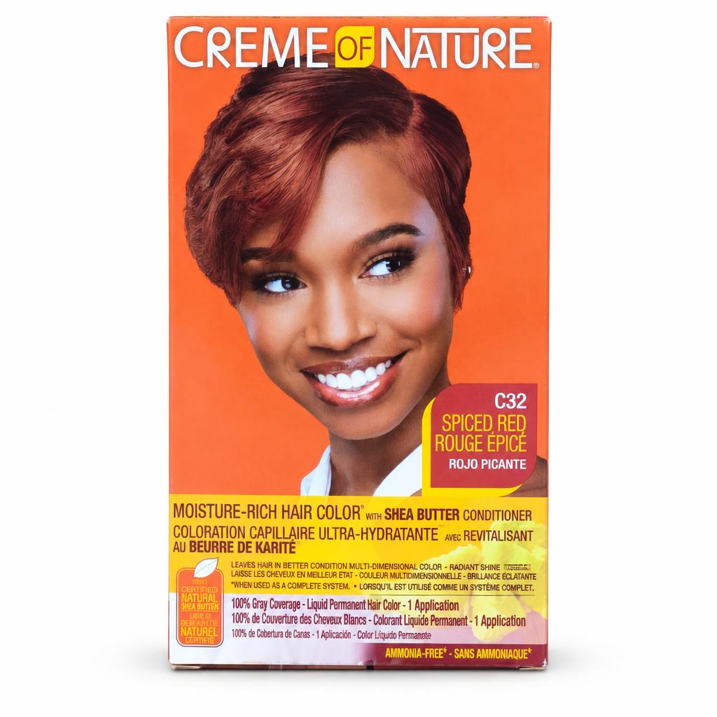 Coloration capillaire hydratante liquide CREME OF NATURE