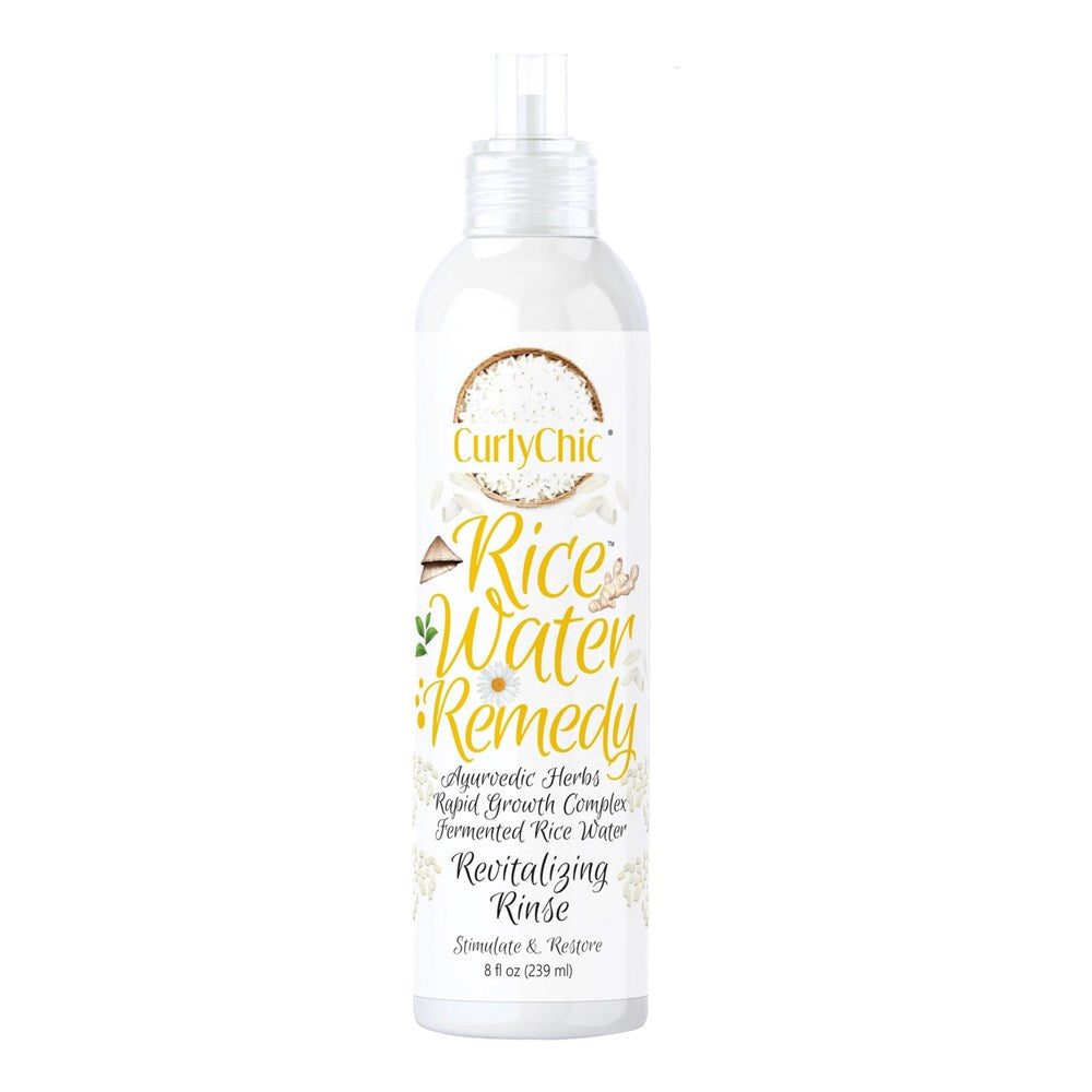 CURLY CHIC Rice Water Remedy Revitalizing Rinse (8oz)
