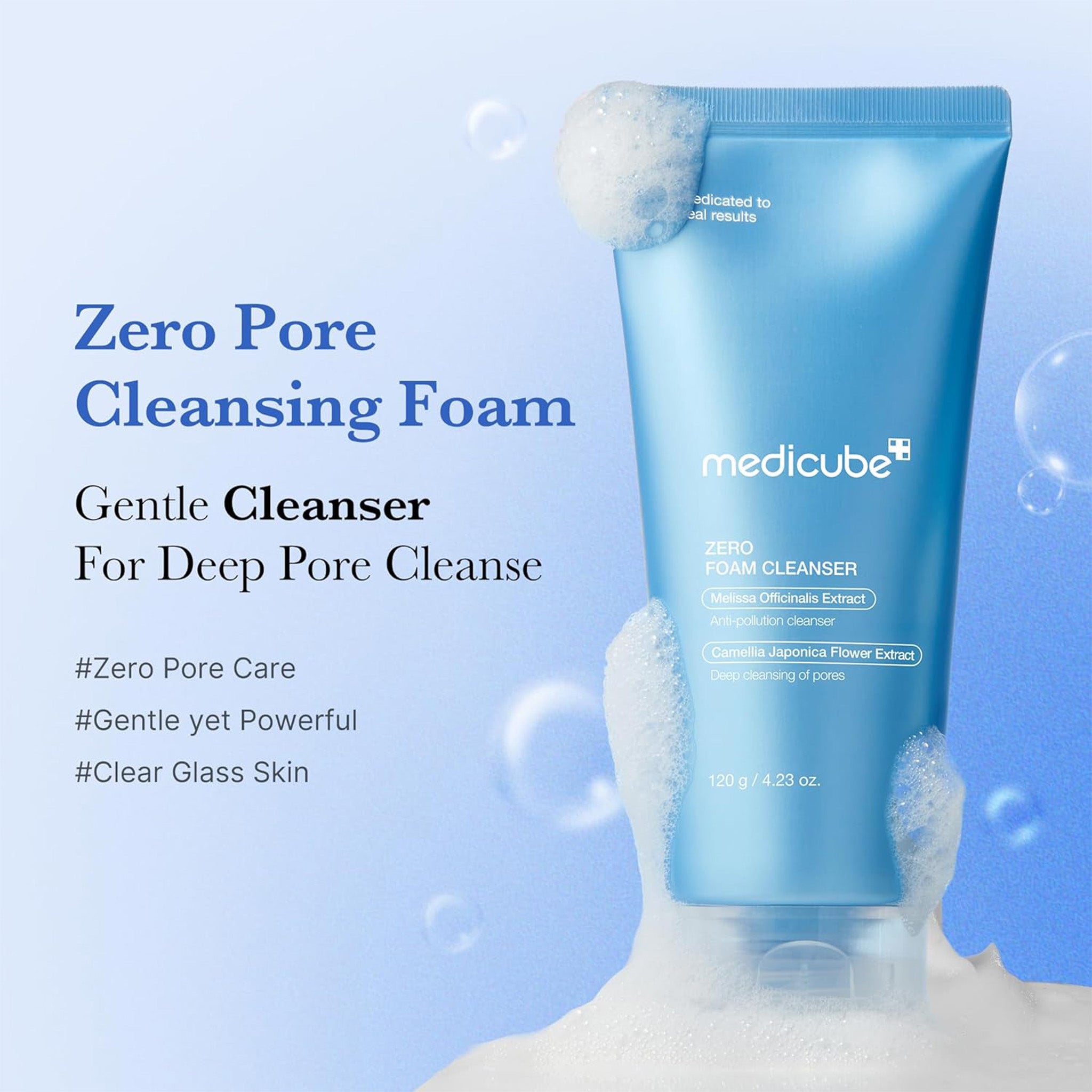 MEDICUBE ZERO FOAM CLEANSER 120ml