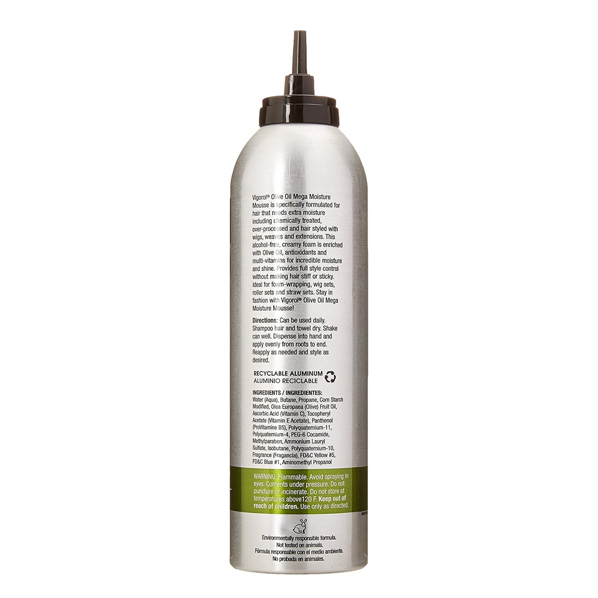 VIGOROL Olive Oil Mega Moisture Mousse (12oz)