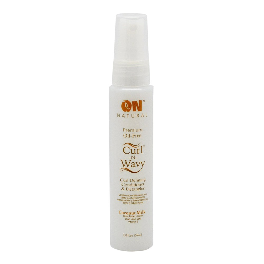 ON NATURAL Curl & Wavy Coconut Milk 4 In 1 Hair Enhancer