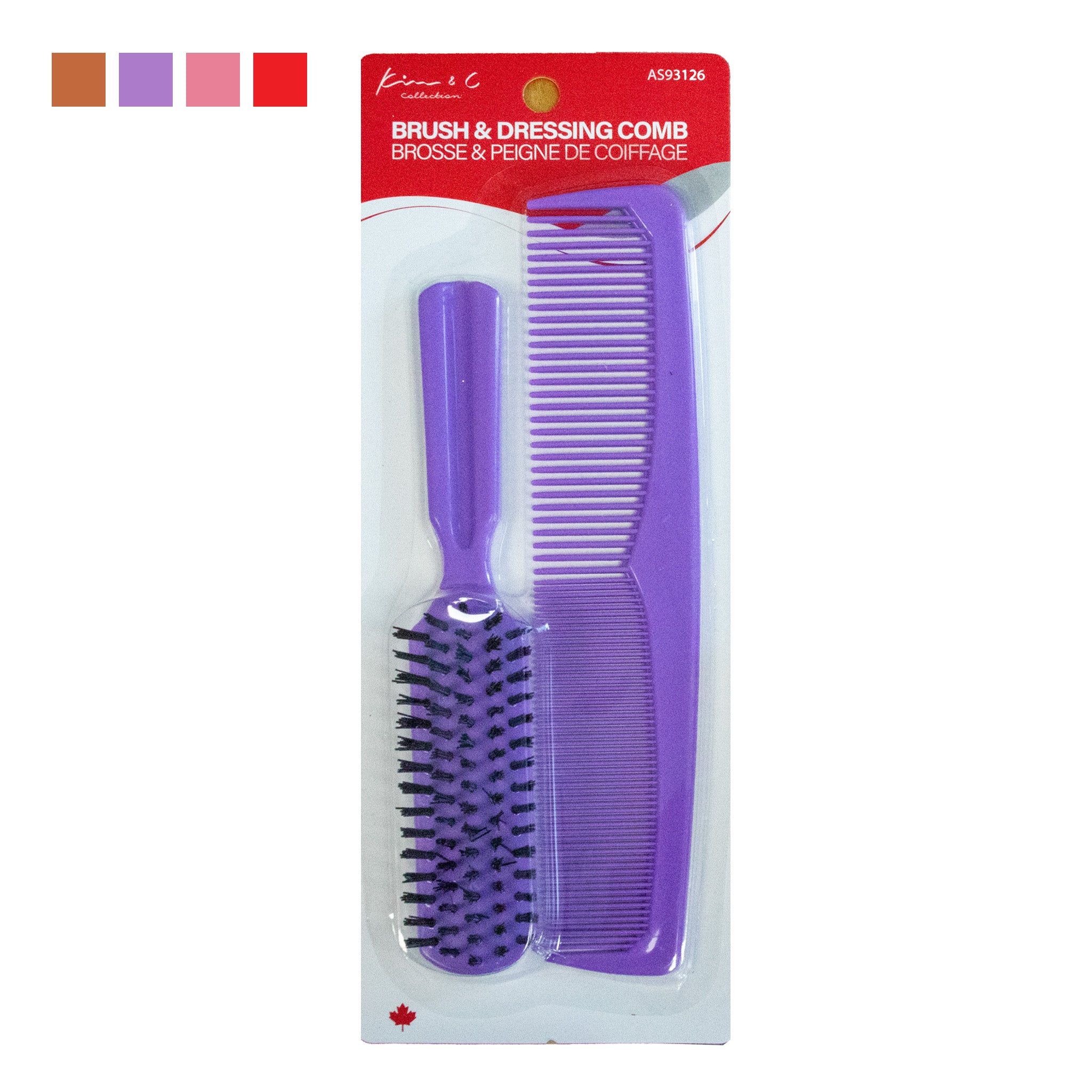 KIM & C Brush & Comb Combo - Aone Beauty Supply Online Store
