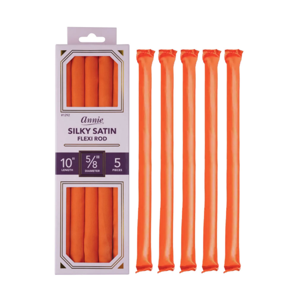 ANNIE Silky Satin Flexi Rod (10inch) - 5/8" Diameter 5ct