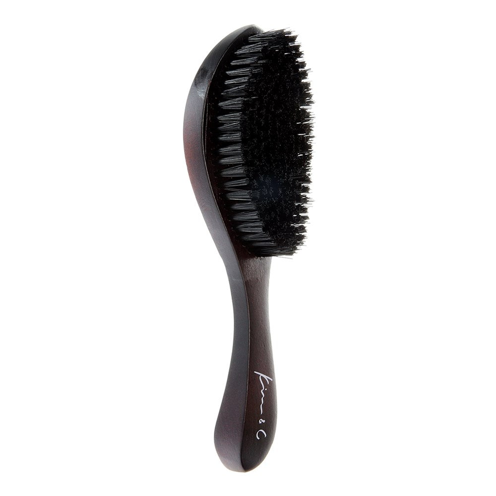 KIM & C Curved Brush Premium Boar Brush - Aone Beauty Supply Online Store