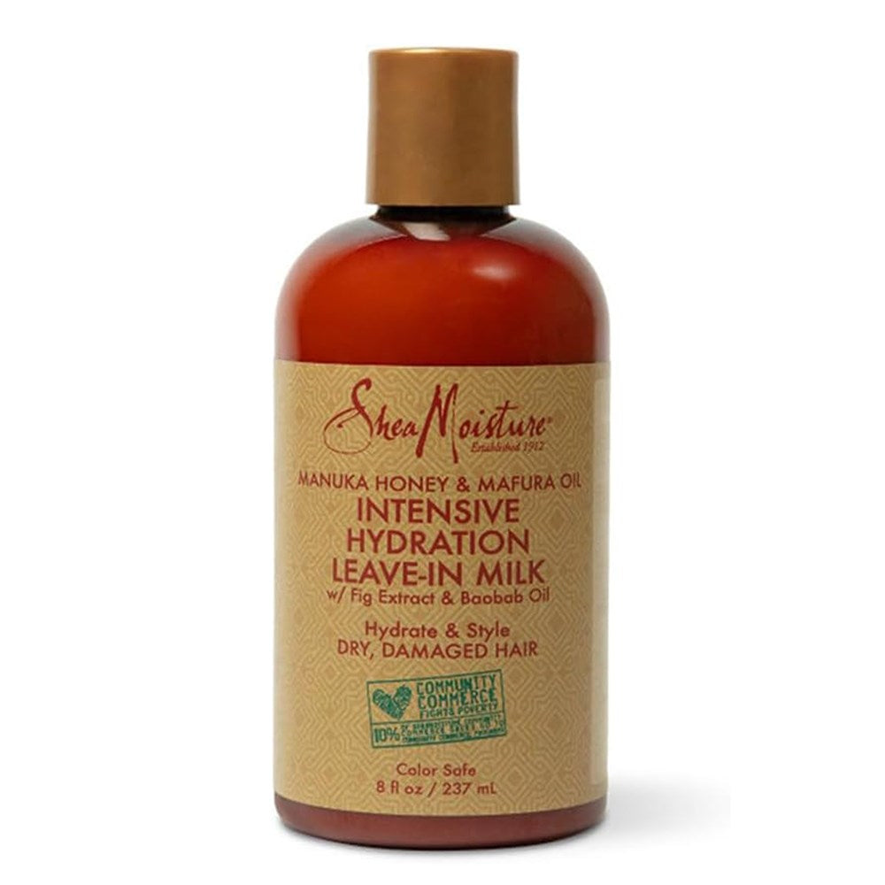 SHEA MOISTURE Manuka Honey and Mafura Oil Intensive Hydration Leave in Milk (8oz)