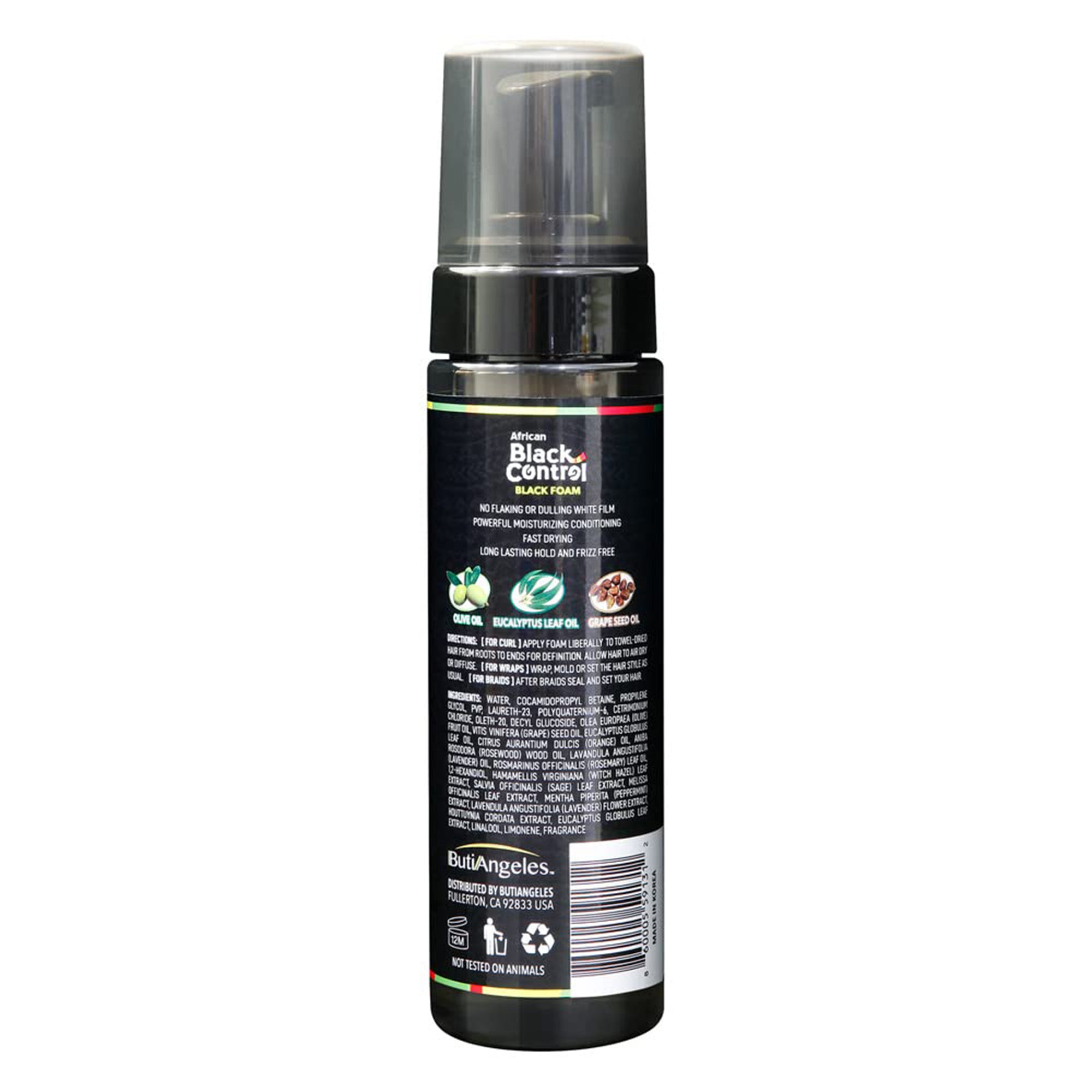 AFRICAN BLACK CONTROL Black Foam (8oz)