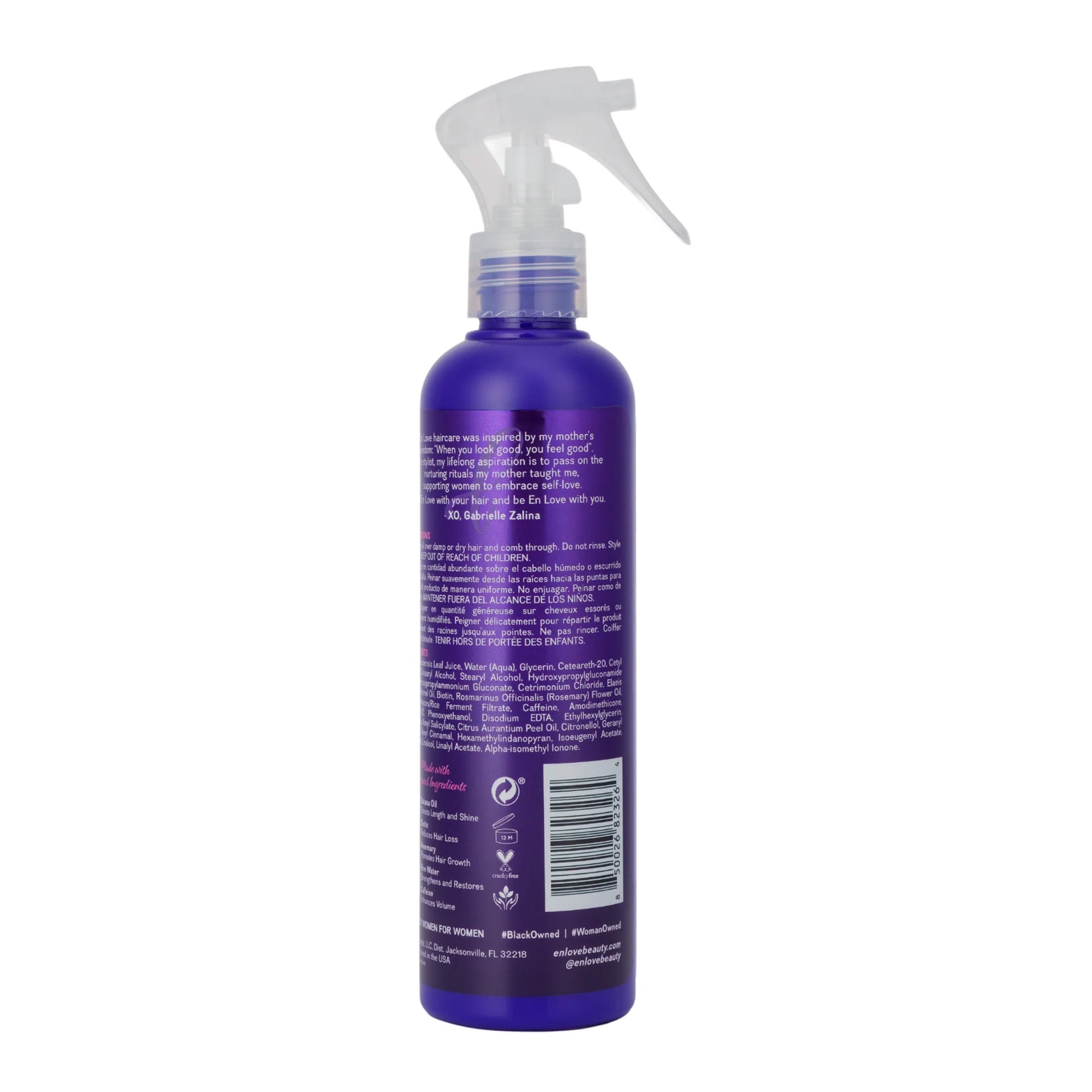 EN LOVE Miracle X Bond Repair Leave In Conditioner Batana & Biotin (7.27oz)