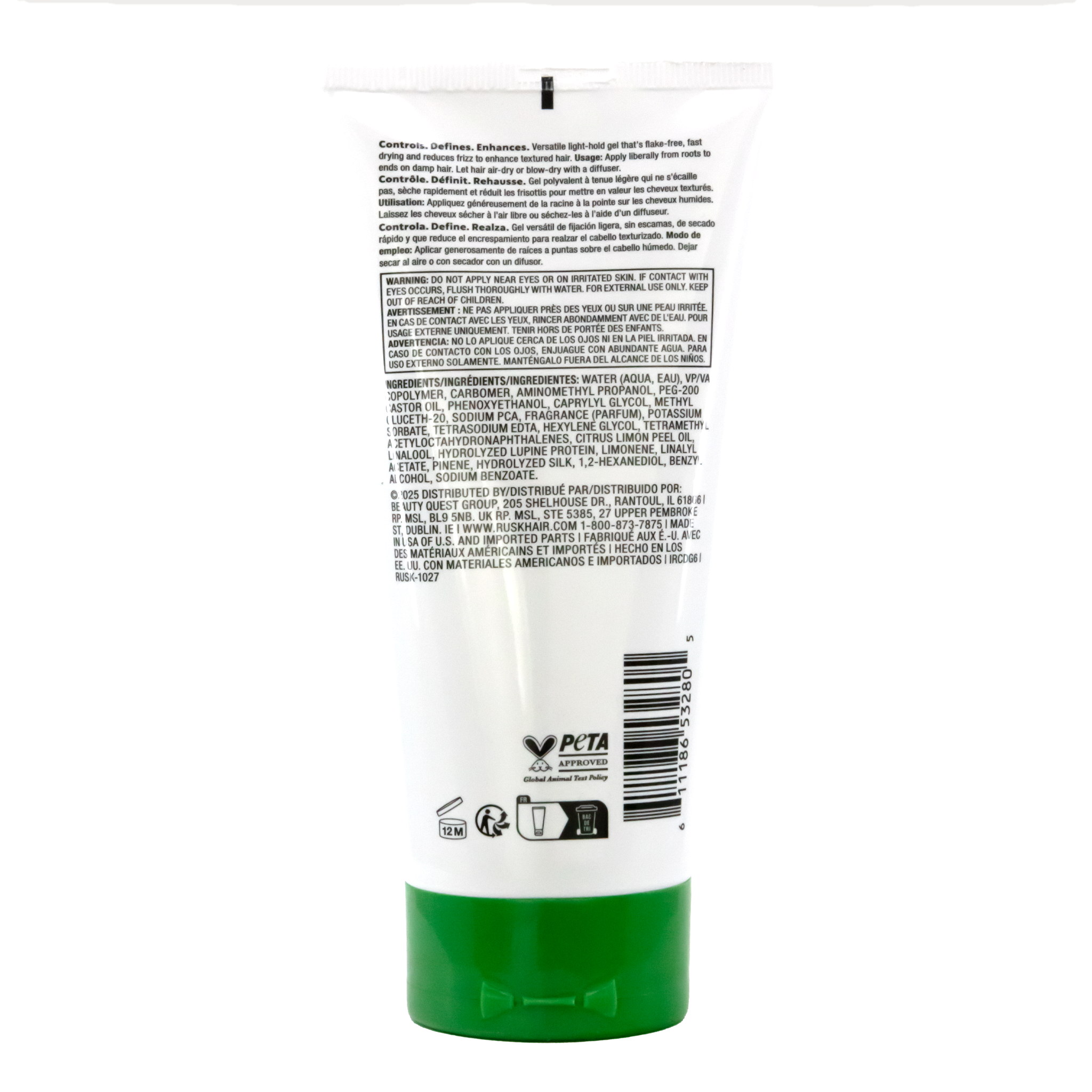 RUSK Curl Defining Gel (6oz)