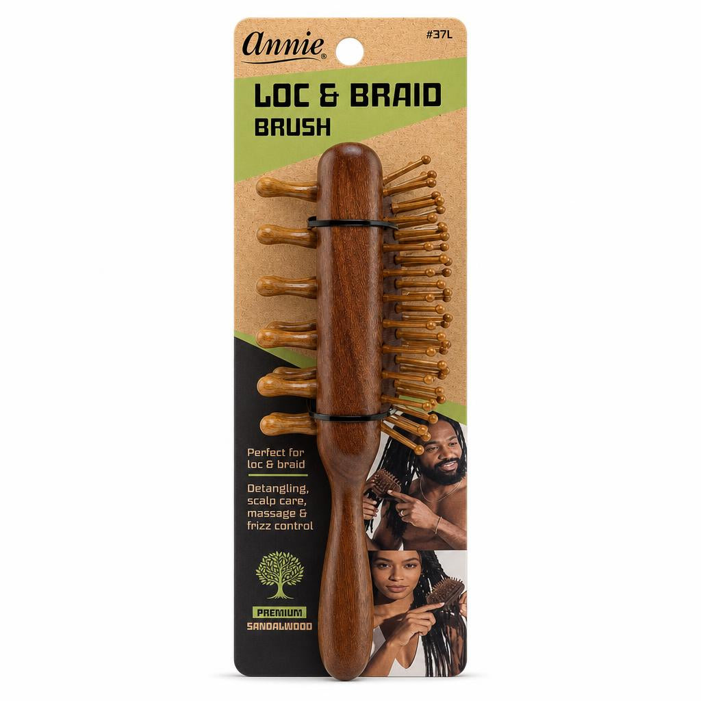 ANNIE Loc & Braid 2 in 1 Brush Rectangle