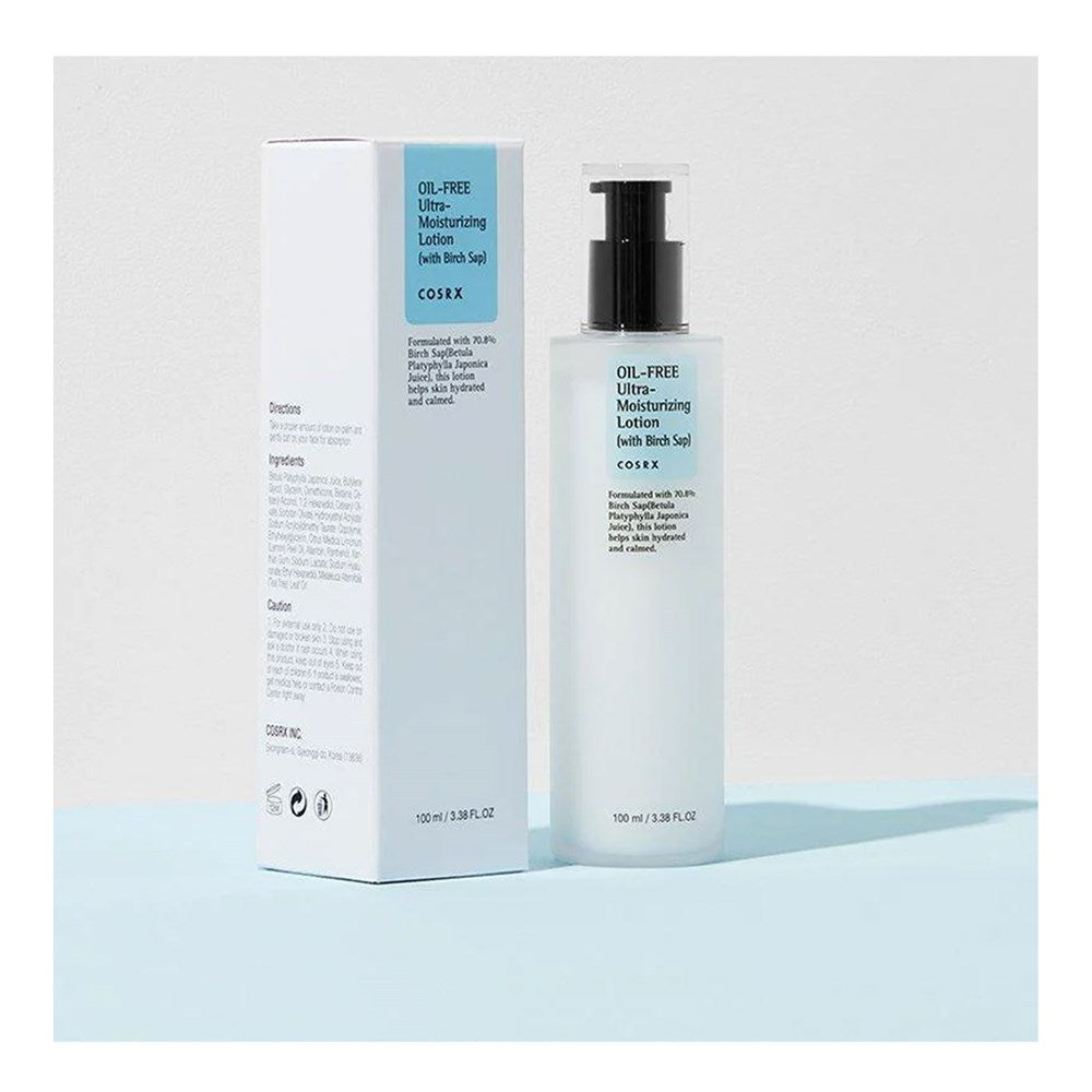 COSRX Oil Free Ultra Moisturizing Lotion (with Birch Sap) (100ml)