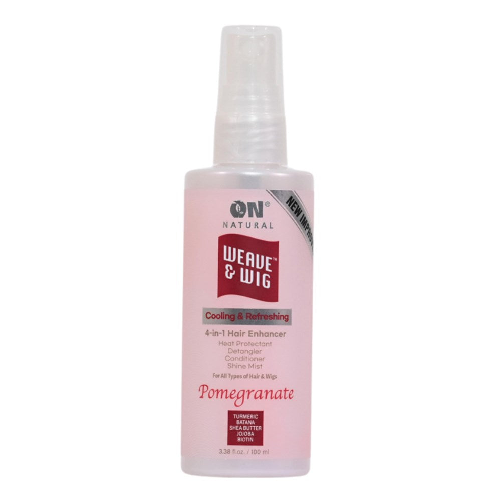 ON NATURAL Weave & Wig 4 In 1 Hair Enhancer Heat Protectant Detangler & Conditioner