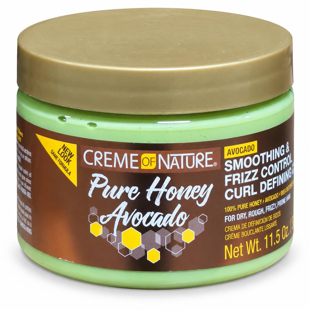 Crème capillaire définissante pour boucles Pure Honey Hair Food de CREME OF NATURE (326 g)