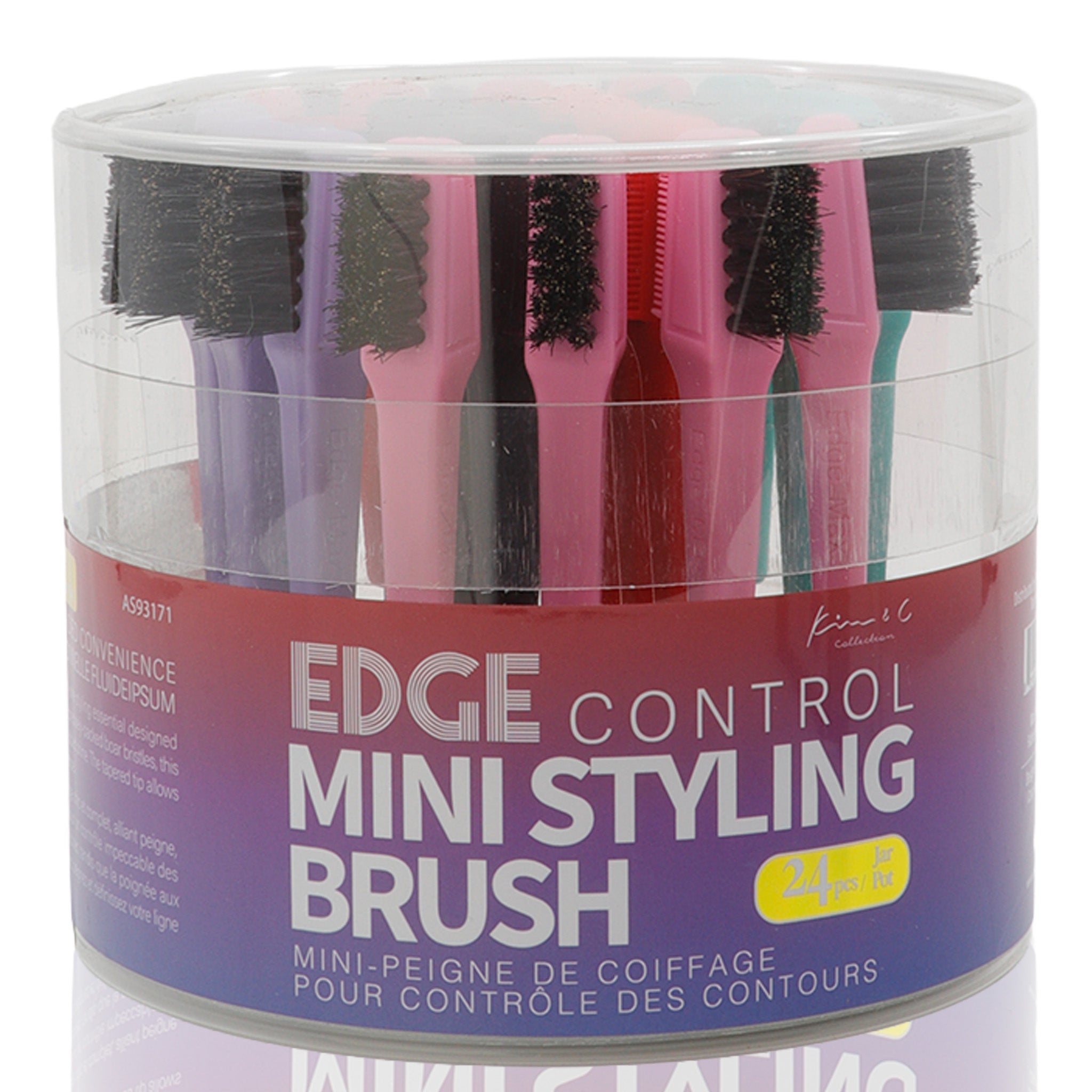 Kim & C Mini Edge Effect Brush-24pcs/Jar