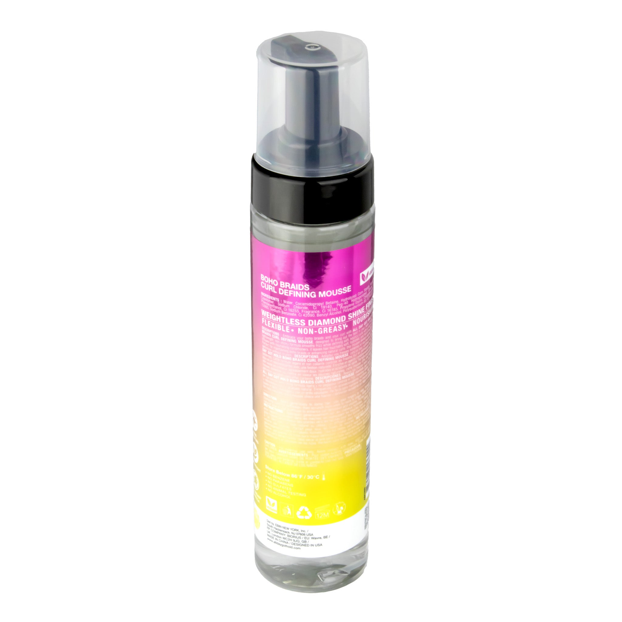 ALL DAY GOT HOLD Boho Braids Curl Defining Mousse (8.5oz)