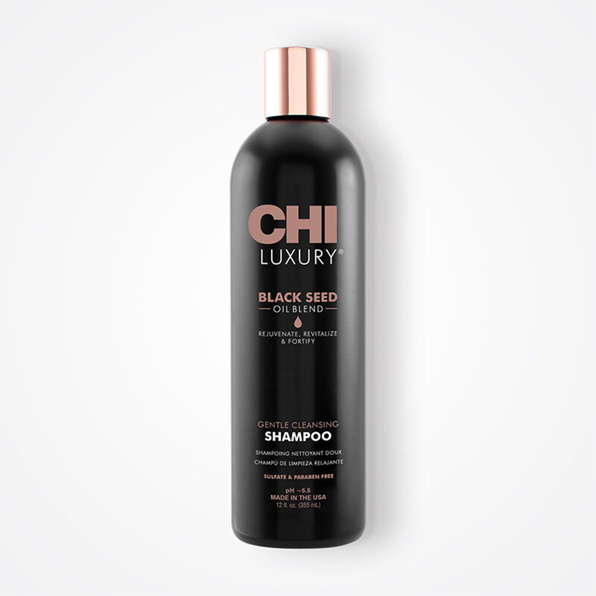 CHI Luxury Black Seed Oil Blend Gentle Cleansing Shampoo - 12oz