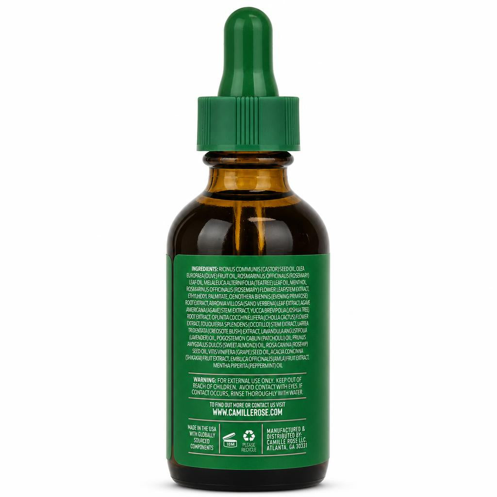 CAMILLE ROSE Rosemary Oil Strengthening Hair & Scalp Drops (1.9oz)