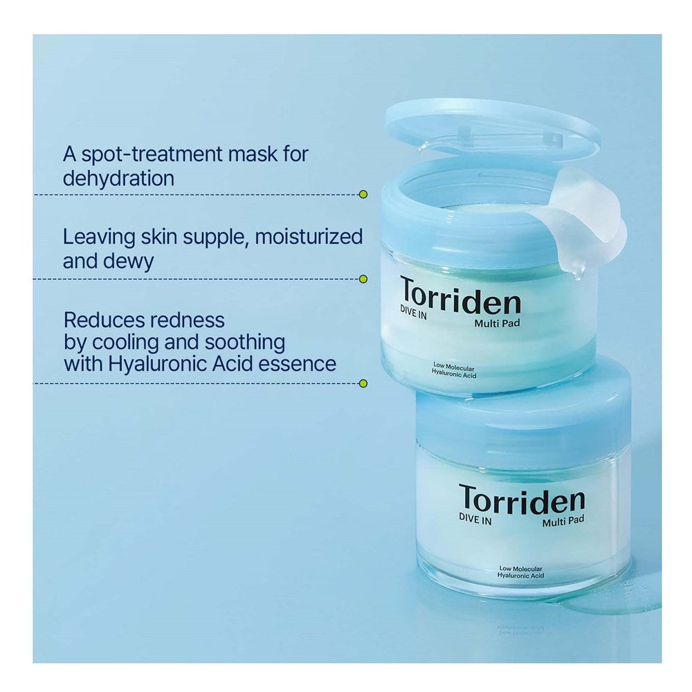 TORRIDEN DIVE-IN Low Molecular Hyaluronic Acid Multi Pad (80ea)