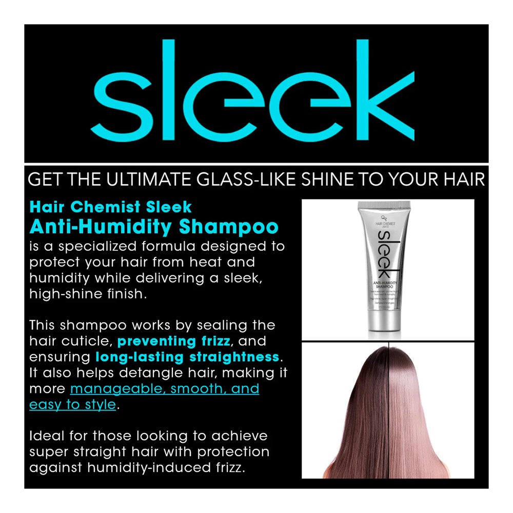 HAIR CHEMIST LIMITED Sleek Anti Humidity Shampoo (8oz)