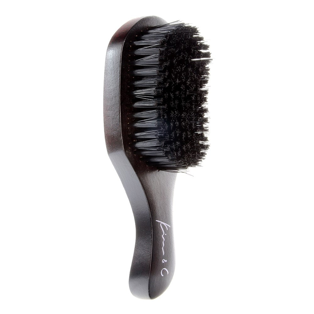 KIM & C Curved Brush Premium Boar Brush - Aone Beauty Supply Online Store