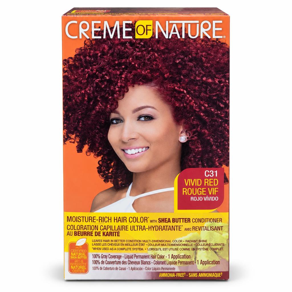 Coloration capillaire hydratante liquide CREME OF NATURE