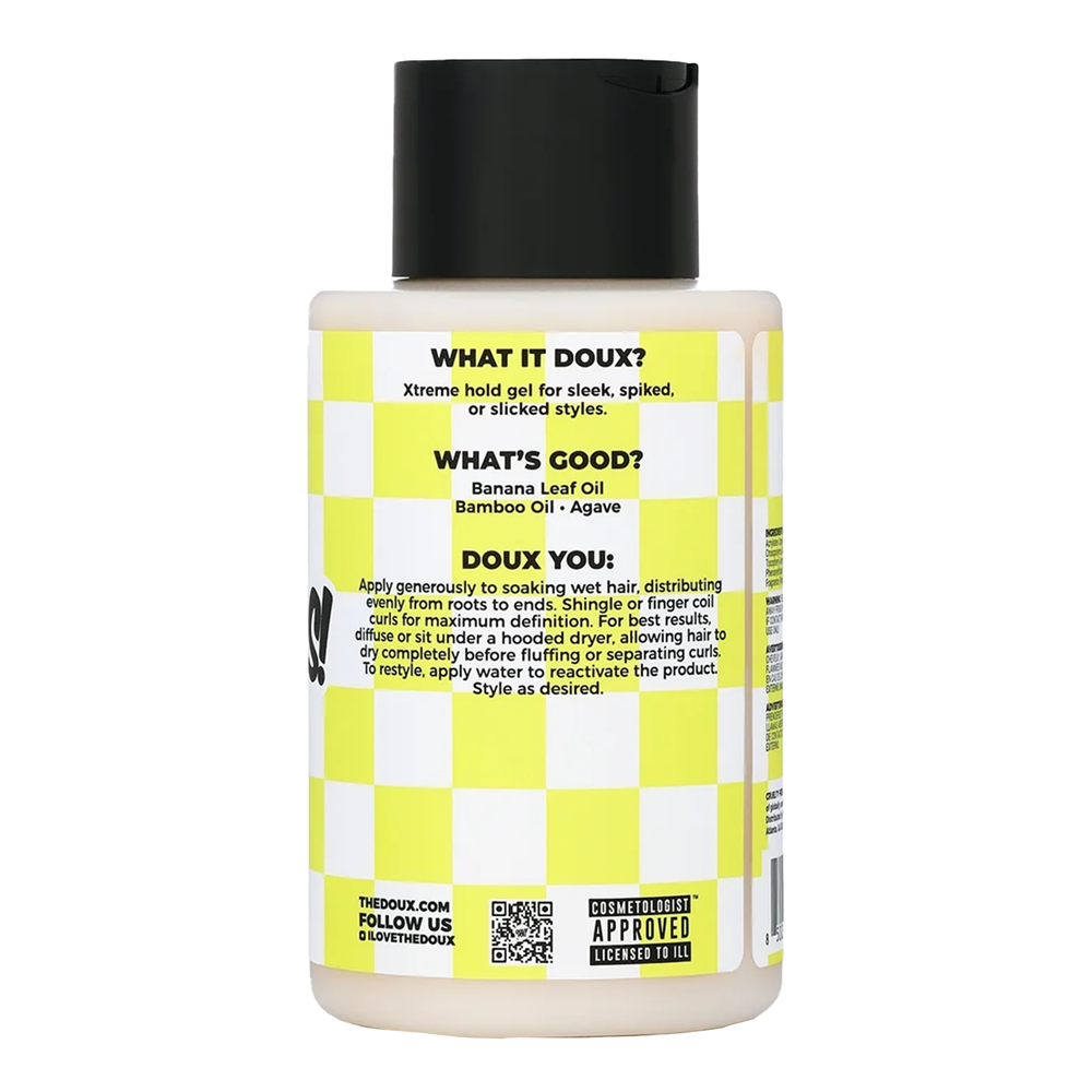 THE DOUX Bananas Xtreme Hold Hair Gel (12oz)