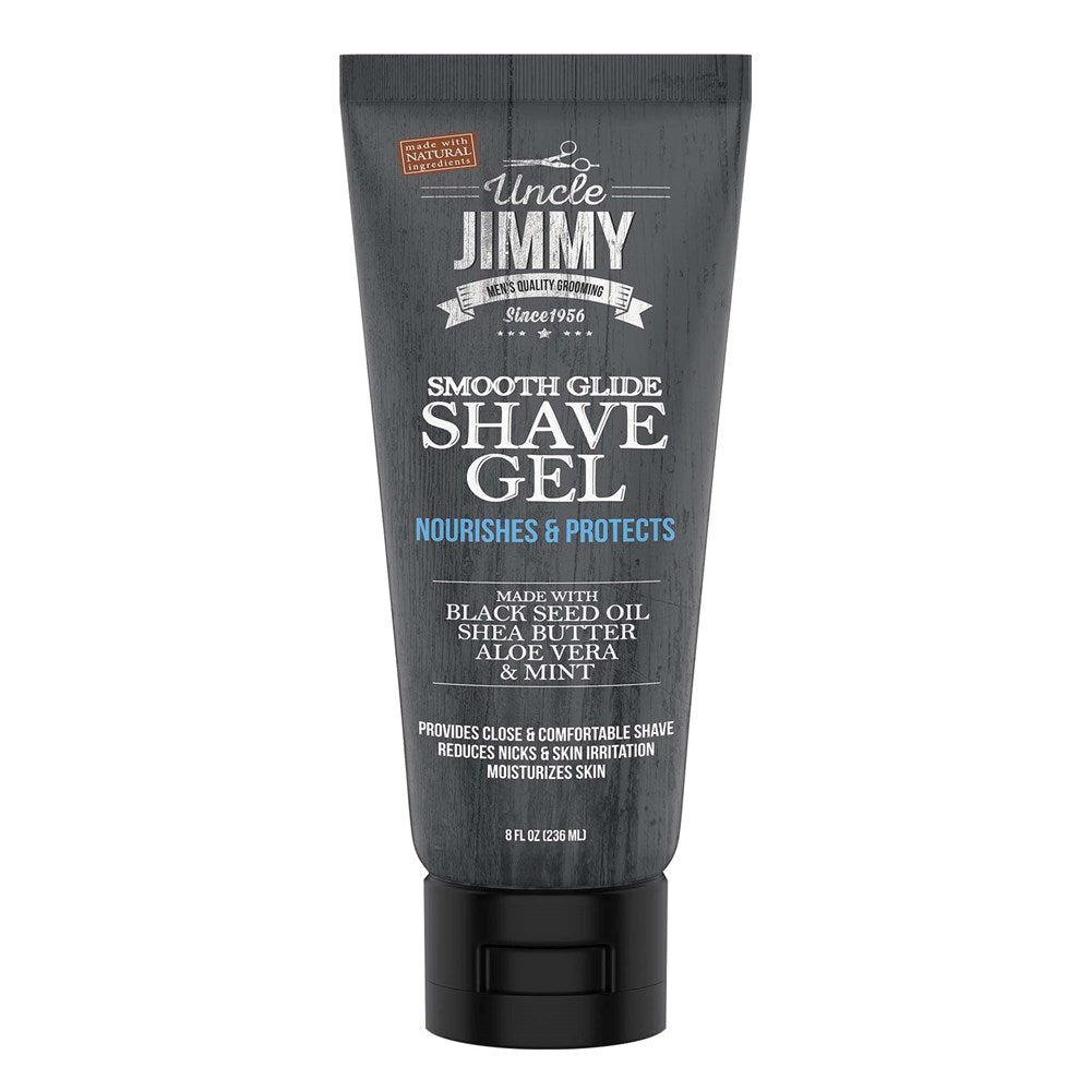 UNCLE JIMMY Smooth Glide Shave Gel (8oz)