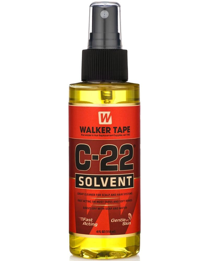 Bottle of Walker Tape C-22 Solvent on a white background