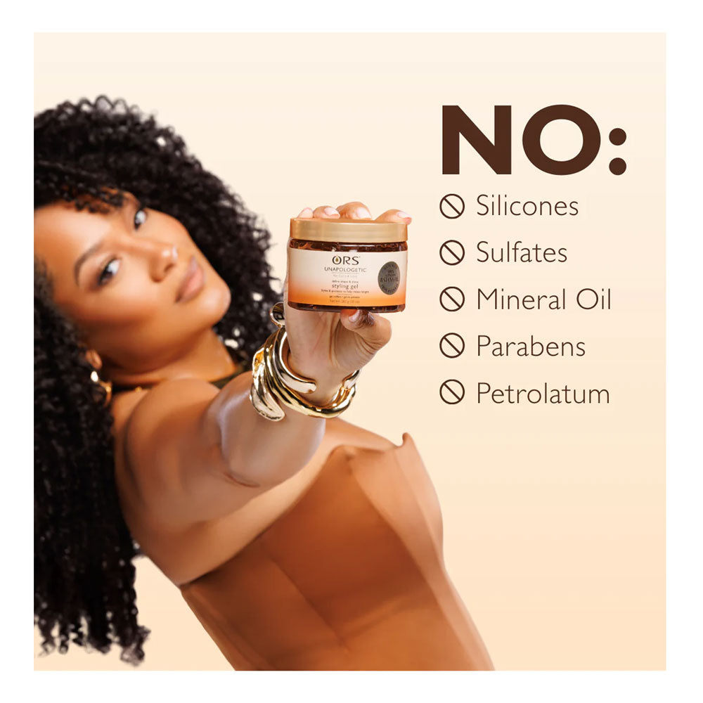 ORS Unapologetic Batana Oil Define Shape Shine Styling Gel (12oz)