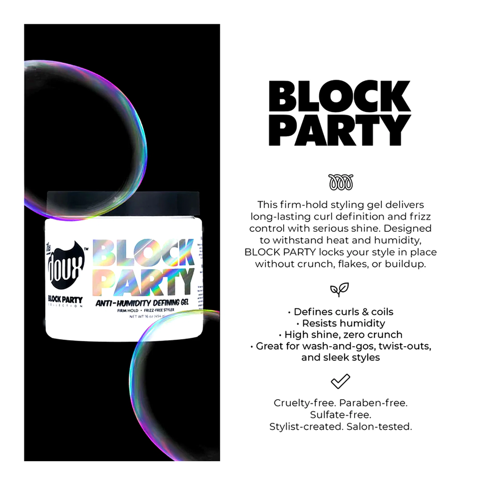 THE DOUX Block Party Anti-Humidity Defining Gel (16oz)