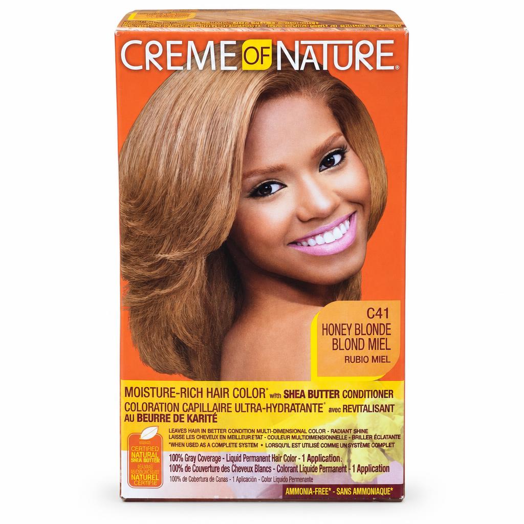 Coloration capillaire hydratante liquide CREME OF NATURE