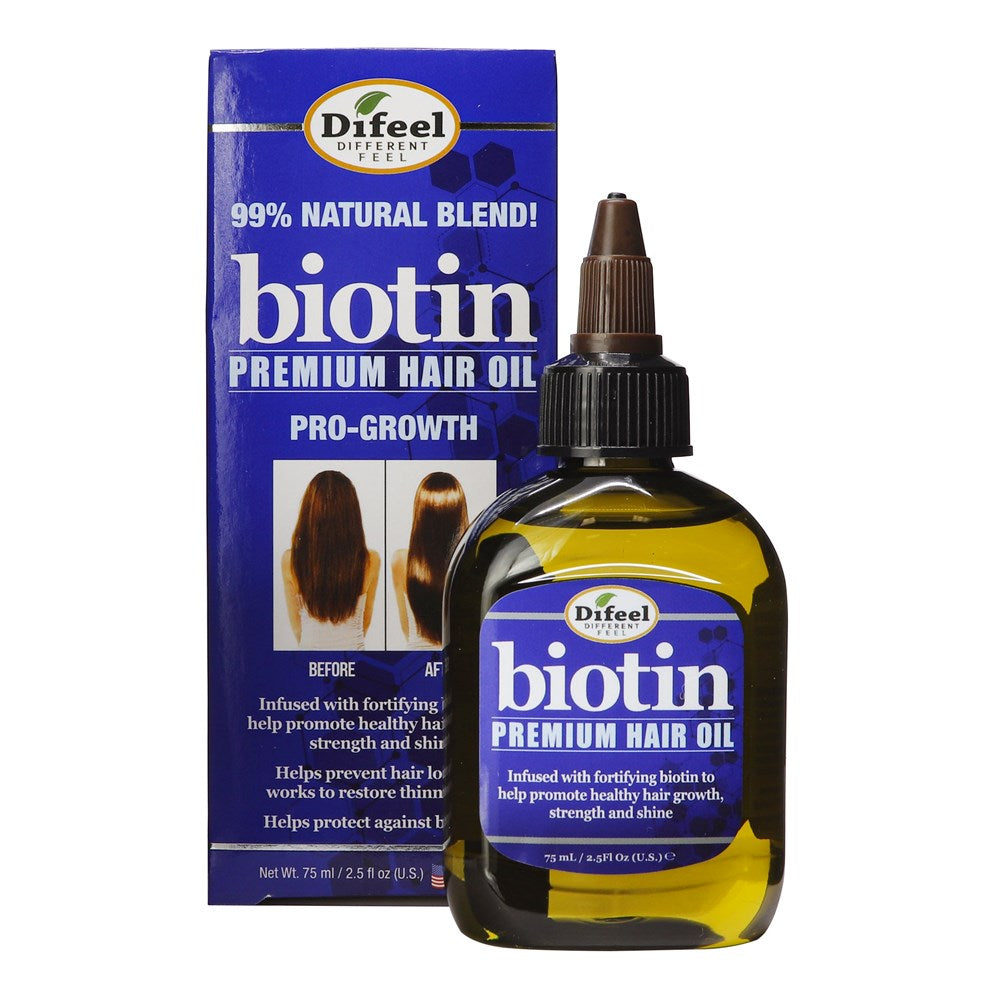 Difeel(Sunflower) Biotin Premium Hair Oil (2.5oz)