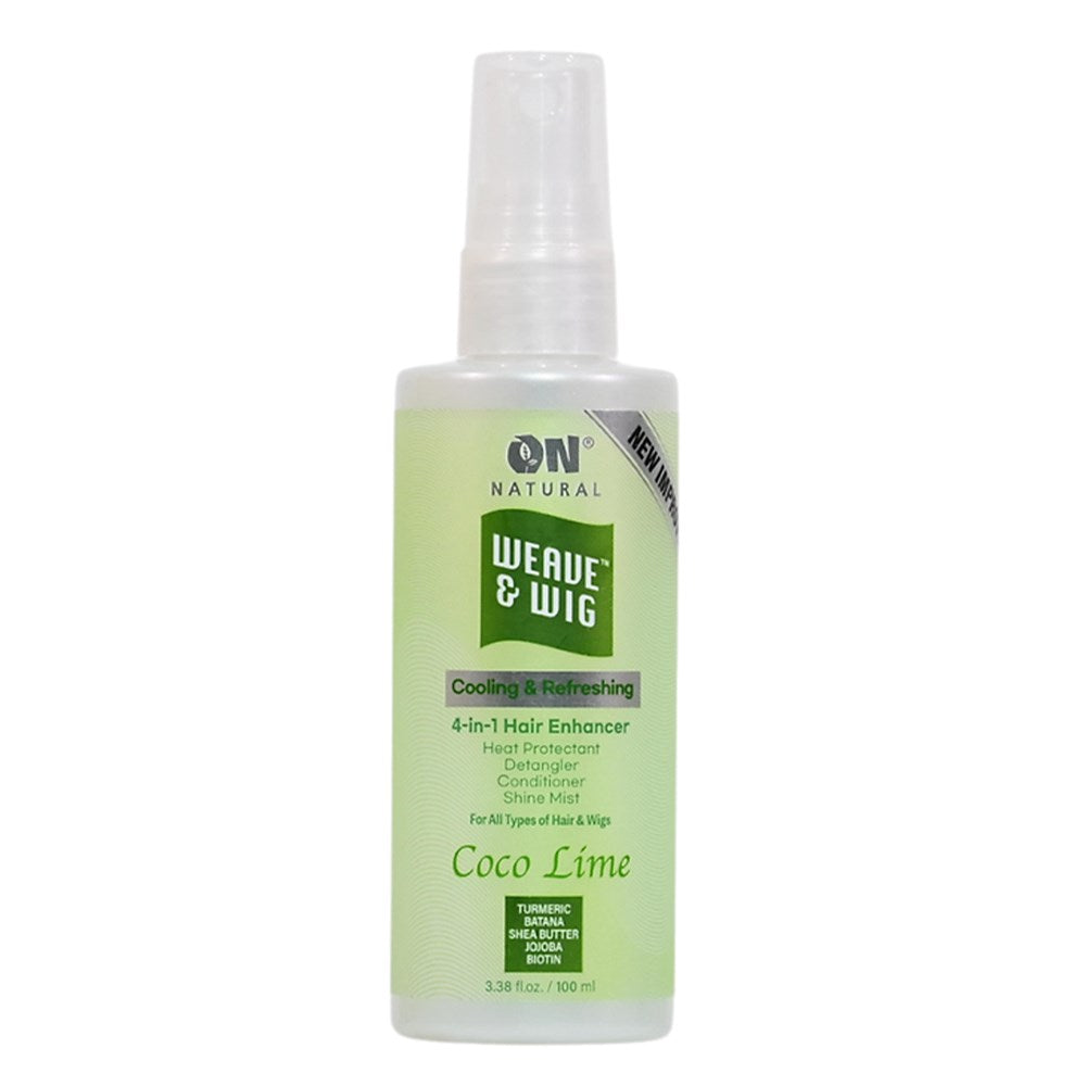 ON NATURAL Weave & Wig 4 In 1 Hair Enhancer Heat Protectant Detangler & Conditioner