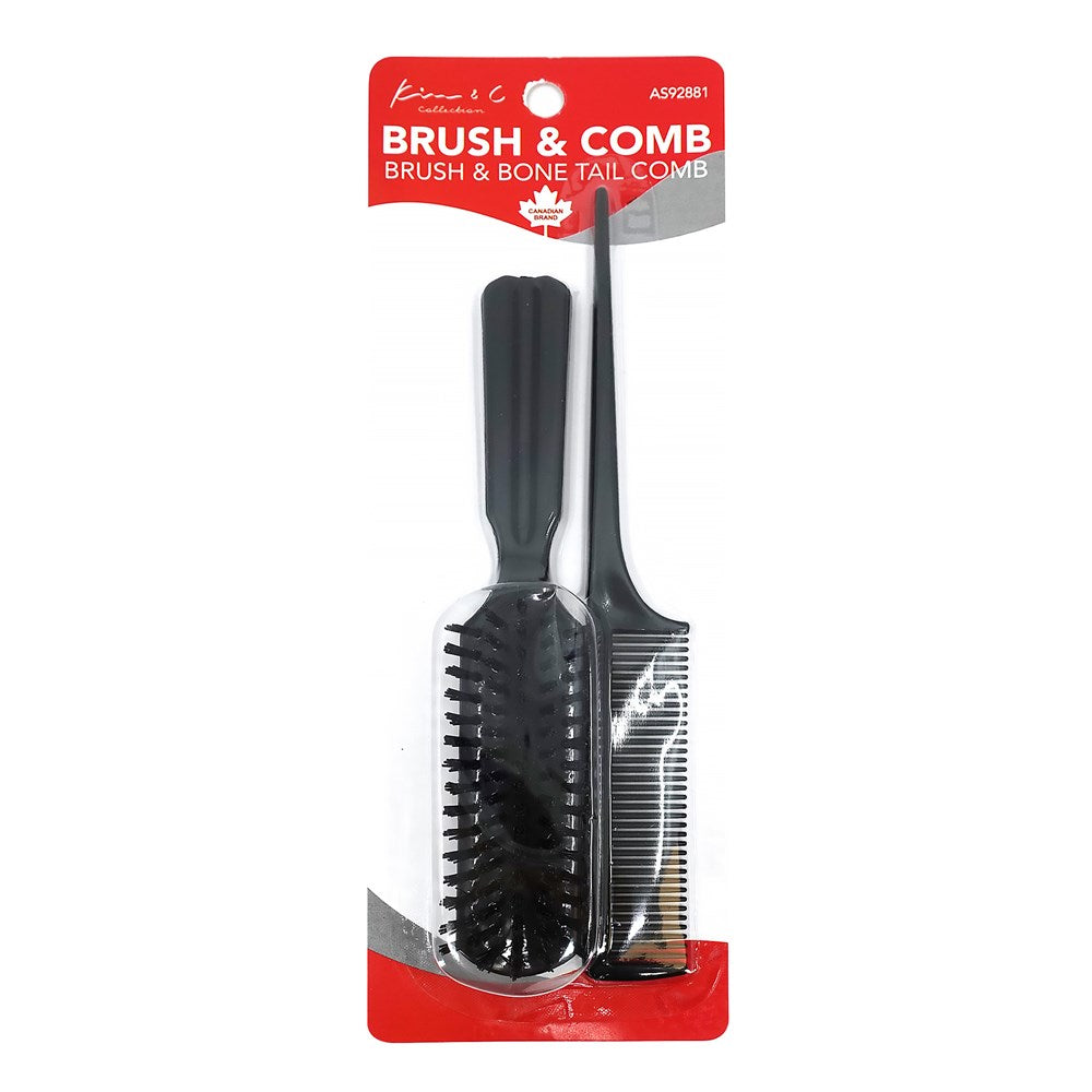 KIM & C Brush & Comb Combo - Aone Beauty Supply Online Store