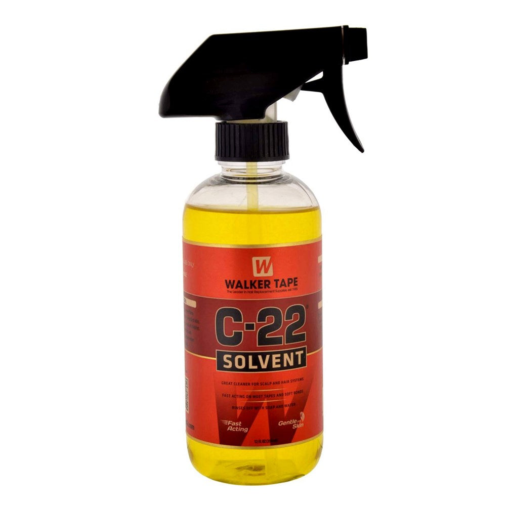 Bottle of Walker Tape C-22 Solvent with a spray nozzle on a white background