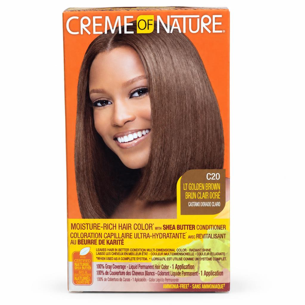 Coloration capillaire hydratante liquide CREME OF NATURE