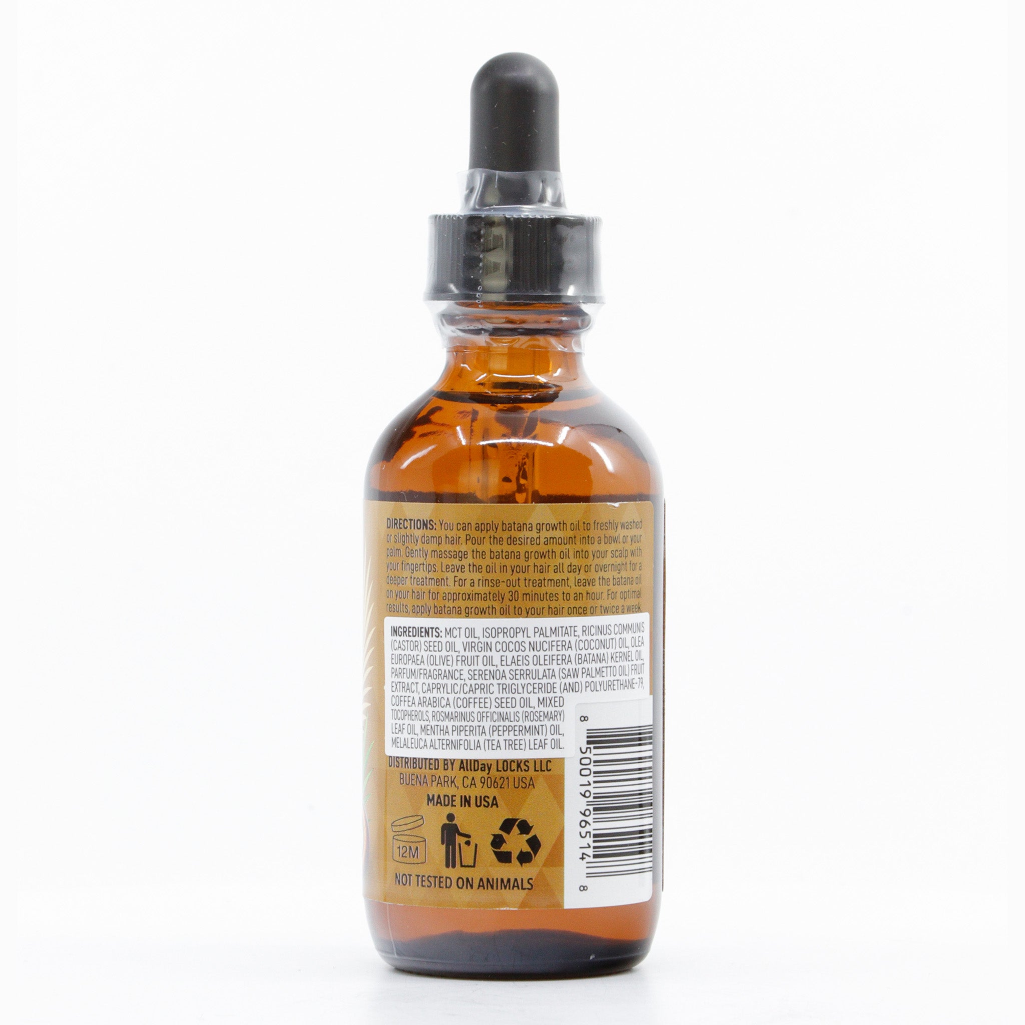 ALLDAY LOCKS Batana Hair Growth Oil (2oz)