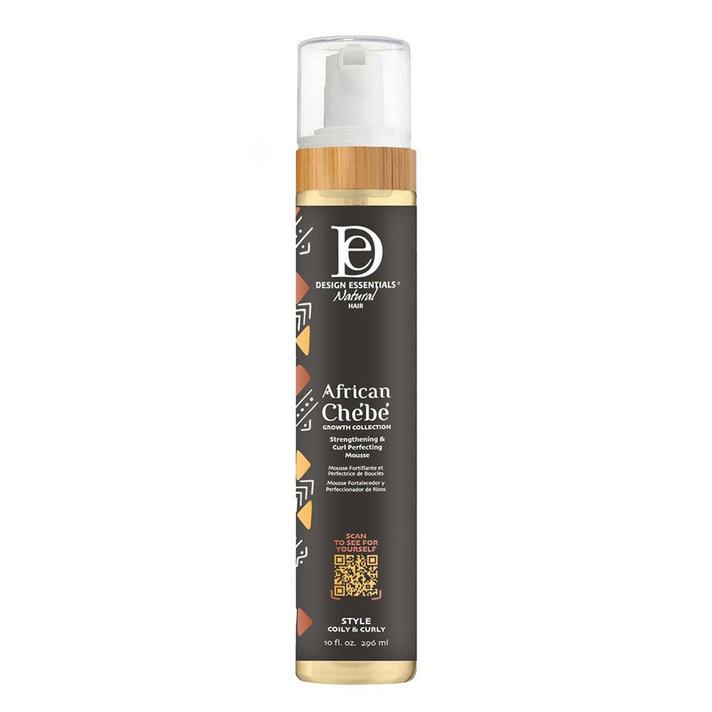 DESIGN ESSENTIALS African Chebe Strengthening & Curl Perfecting Mousse