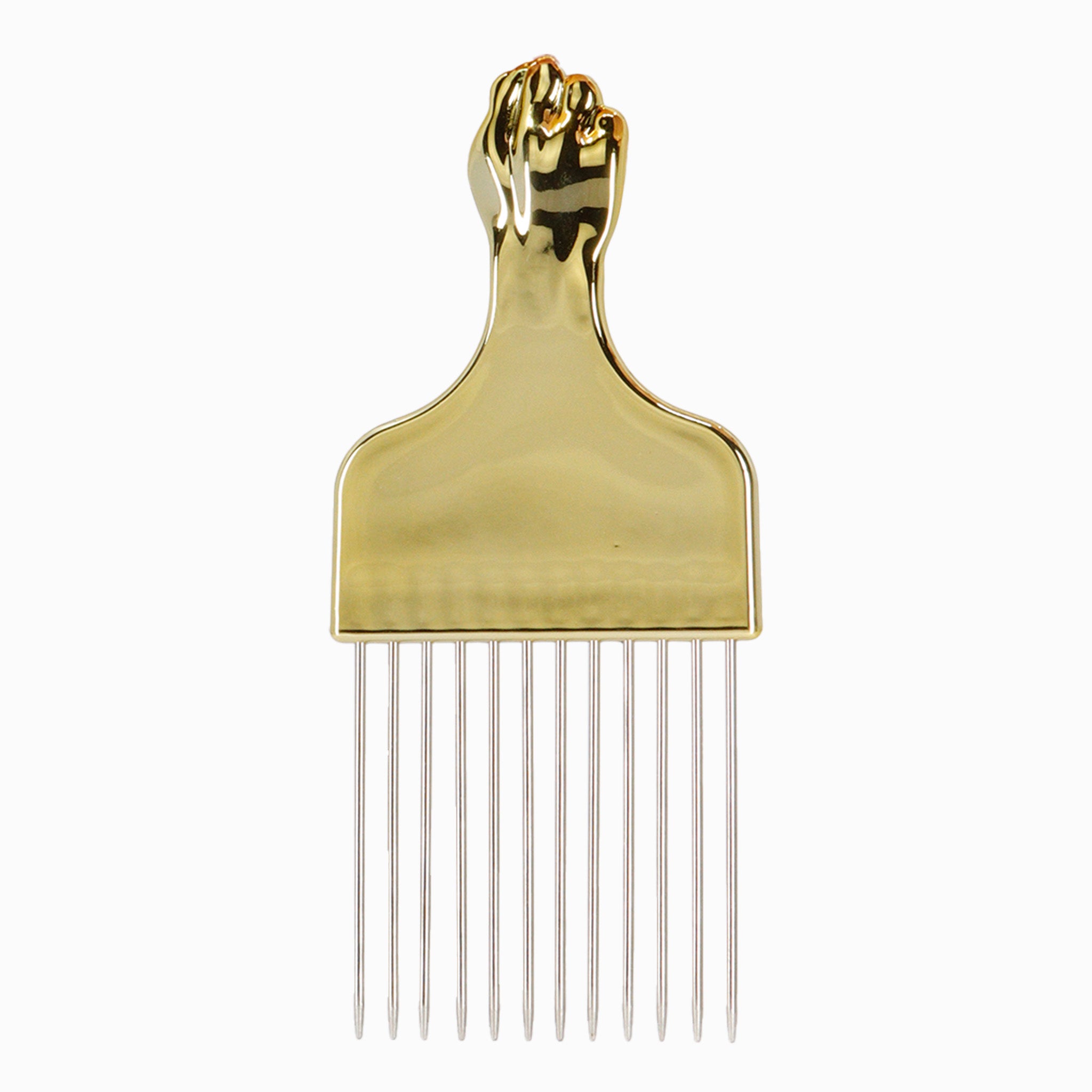 Kim & C Premium Gold Handle Metal Styling Pik