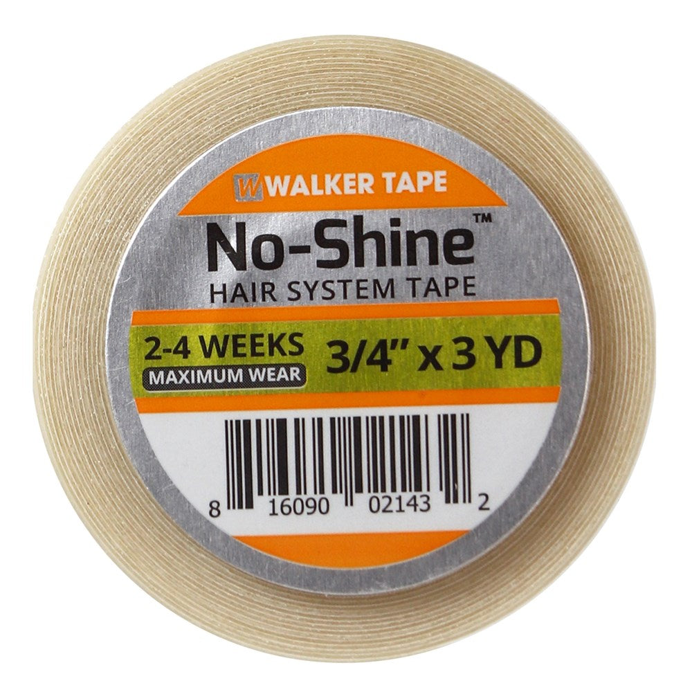 Roll of Walker Tape No-Shine hair system tape on a white background