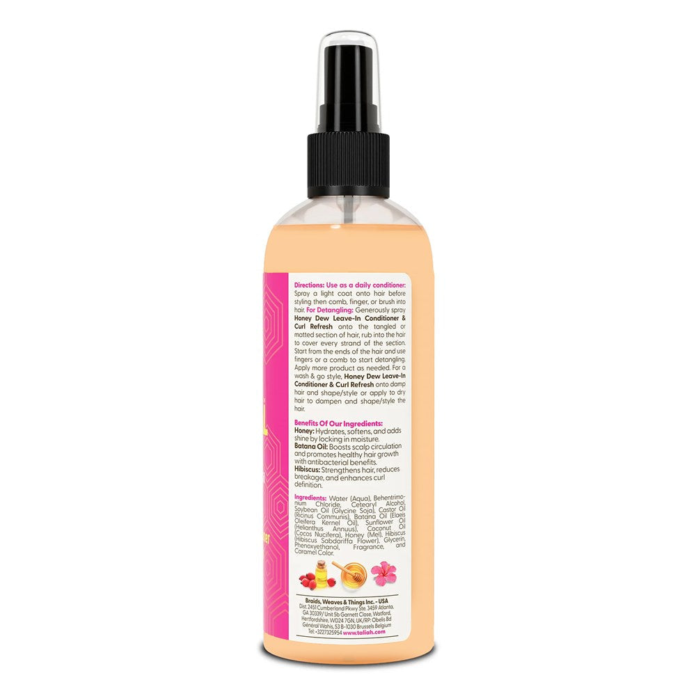 TALIAH WAAJID L.M.N.H. Honey Dew Leave-In Conditioner & Curl Refresh (12oz)