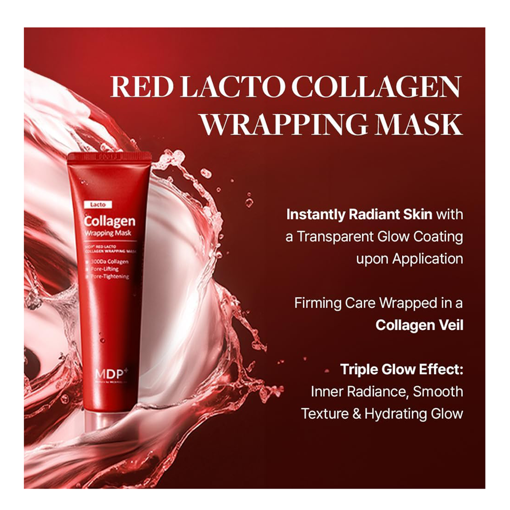 MDP+ Red Lacto Collagen Wrapping Mask (70ml)