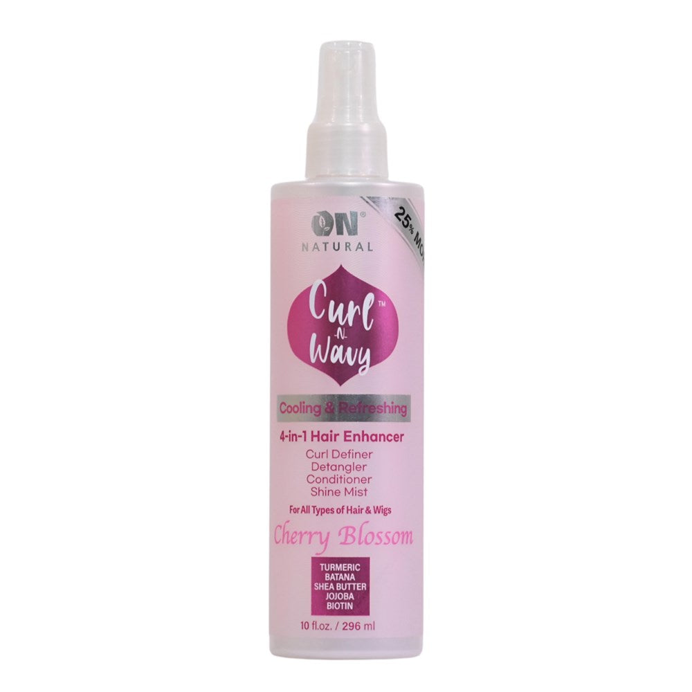 ON NATURAL Curl & Wavy Cherry Blossom 4 In 1 Hair Enhancer
