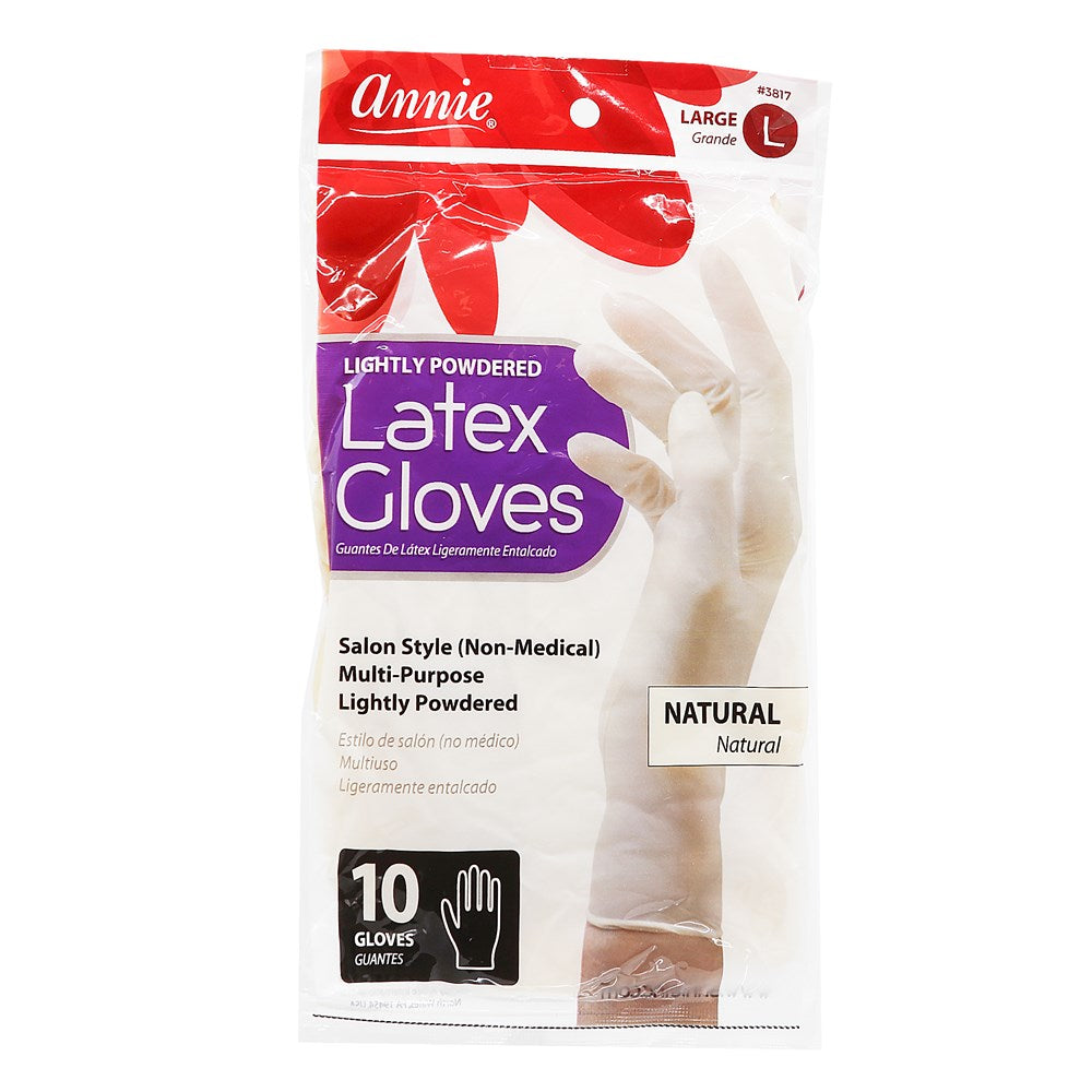 ANNIE Disposable Latex Gloves (10pcs) - Aone Beauty Supply Online Store