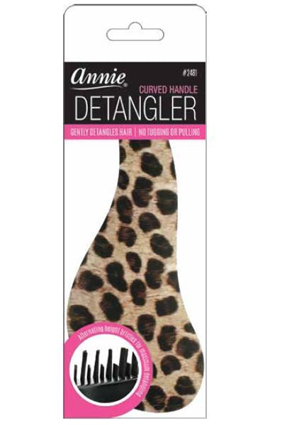 Brosse démêlante à manche incurvé ANNIE