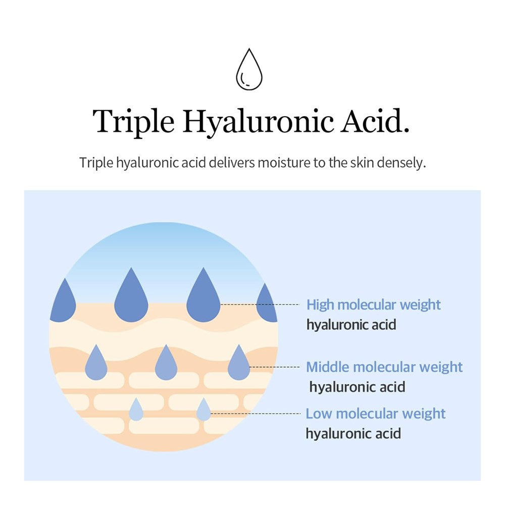 Sérum à l'acide hyaluronique et à l'eau de glacier MIXSOON (300 ml)