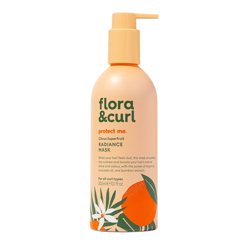 FLORA & CURL Citrus Superfruit Radiance Mask (10.1oz)