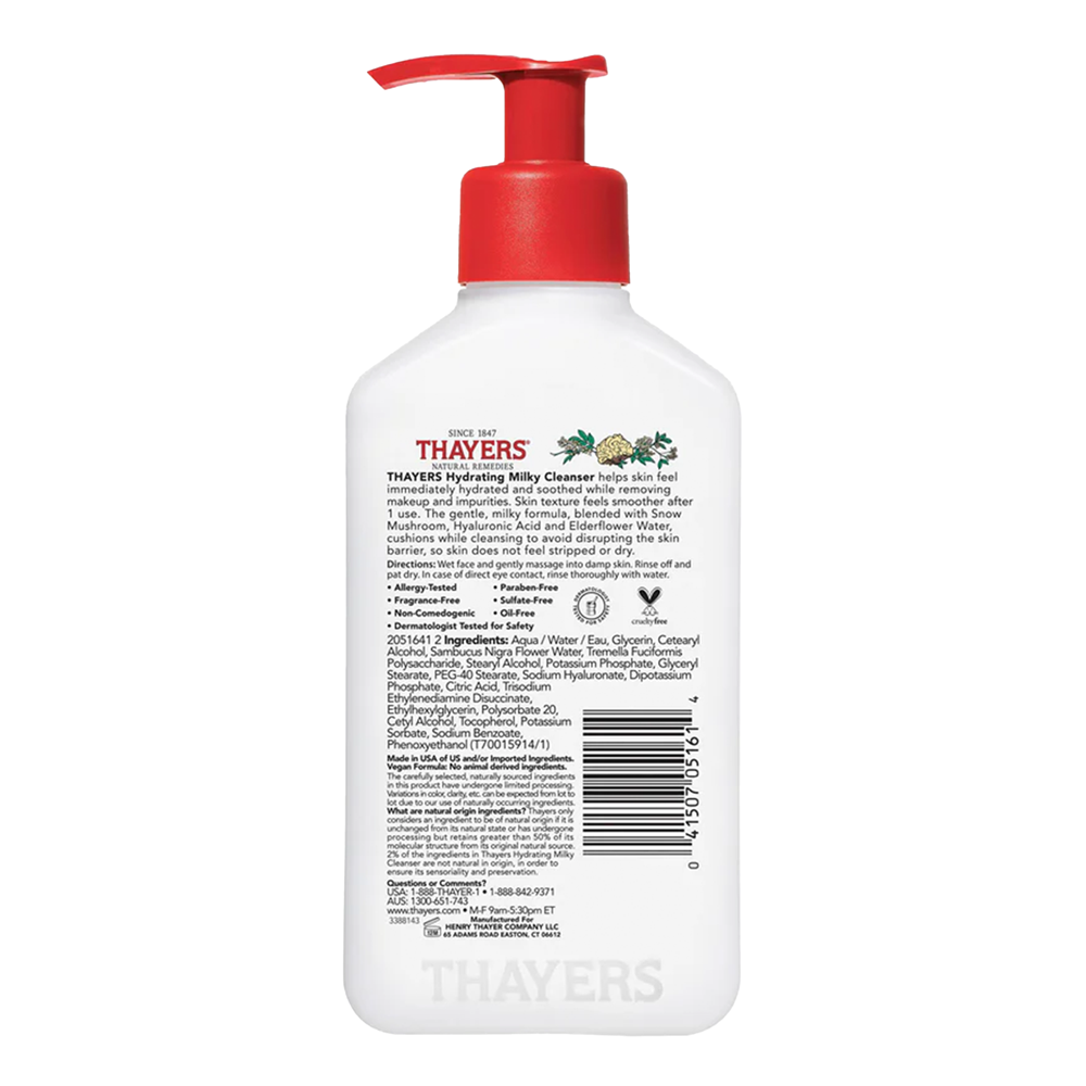 THAYERS Hydrating Milky Cleanser (8oz)